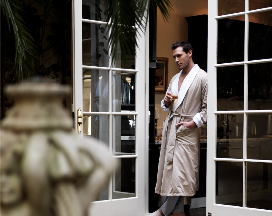 Men's Dual-Layer Robes - Indulgence Spa Products