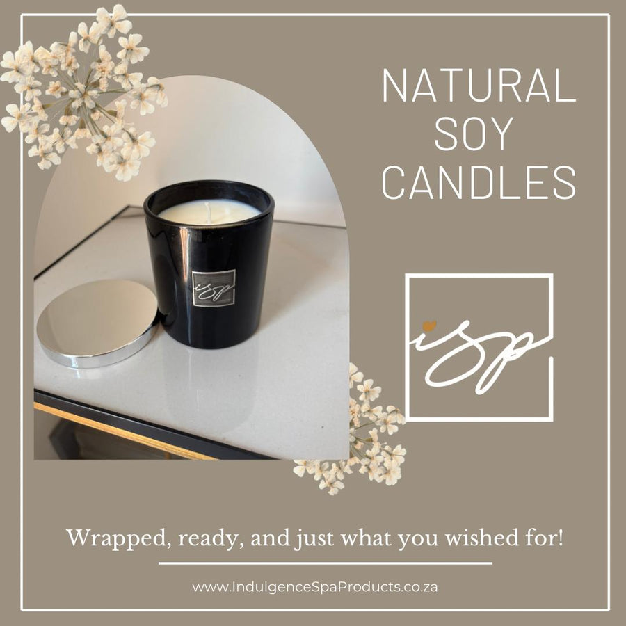 Black Glass Soy Candles 250 ml