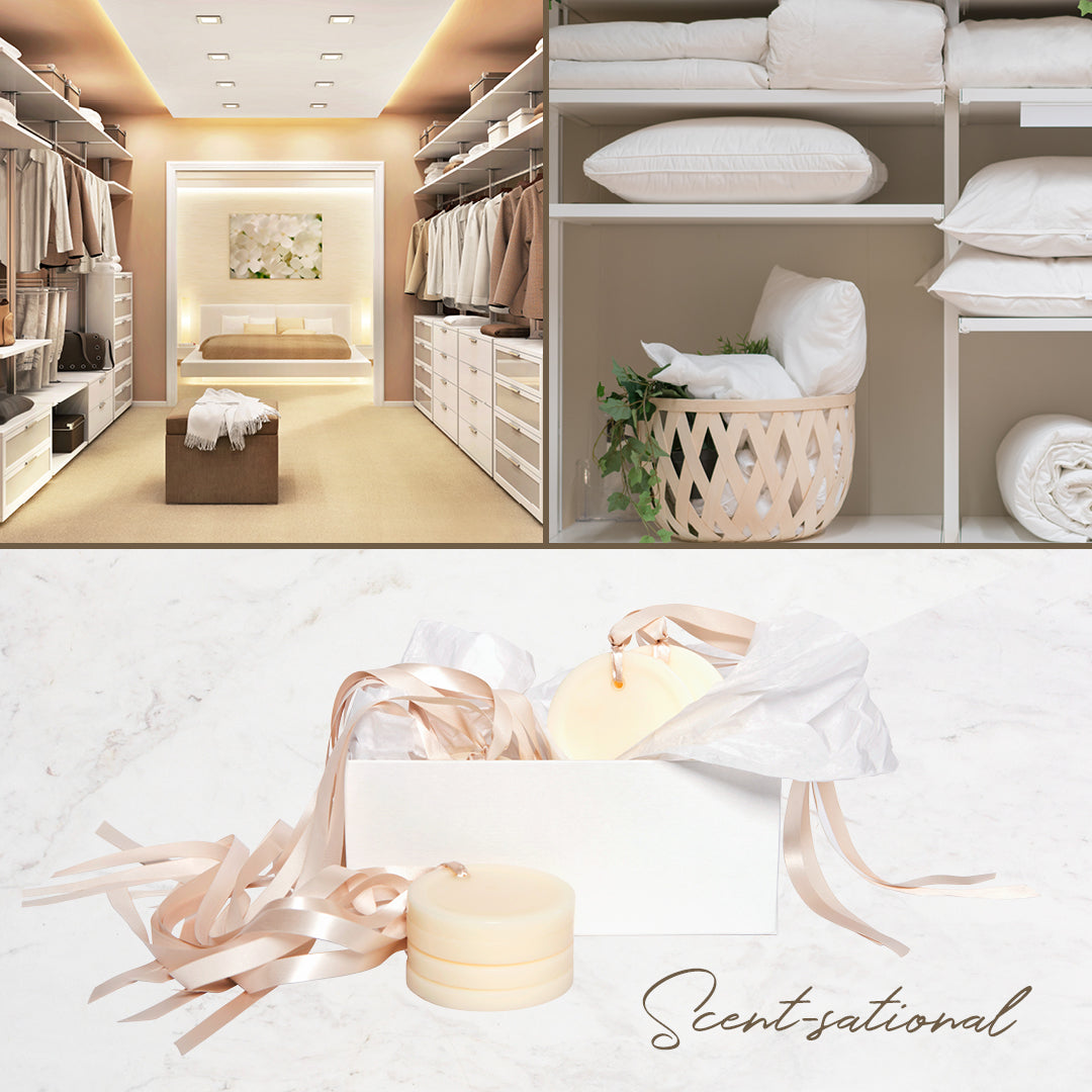 Perfume Closet／Cling Cling Fragrance Disc (12 piece gift box) – Indulgence Spa Products