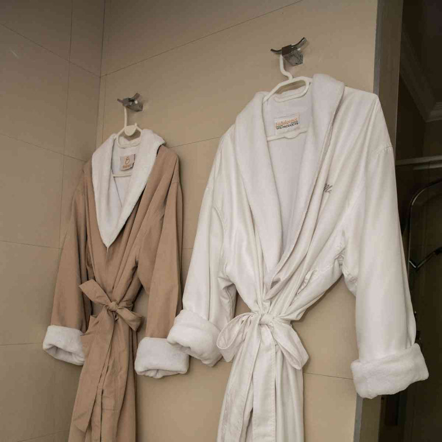Dual-Layer Microfiber Robes (Unisex) - Indulgence Spa Products